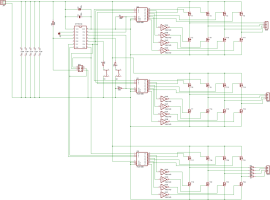 Circuit diagram of the controller/driver